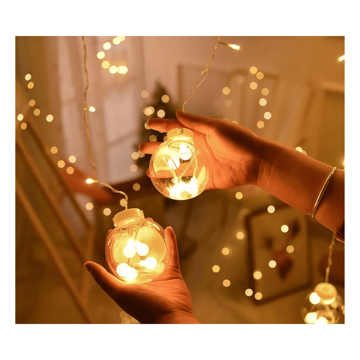 Esferas de Luces LED navideñas 3 metros