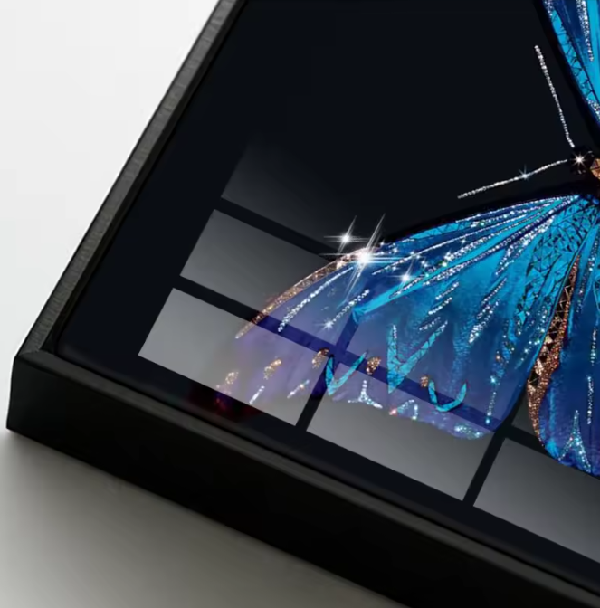 Pintura Decorativa Con Diseño Mariposa