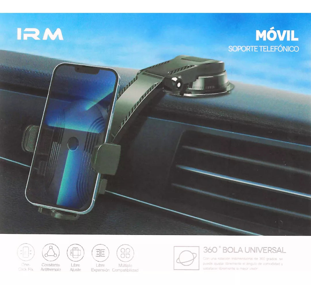 SOPORTE PORTA CELULAR AUTO SUCCION