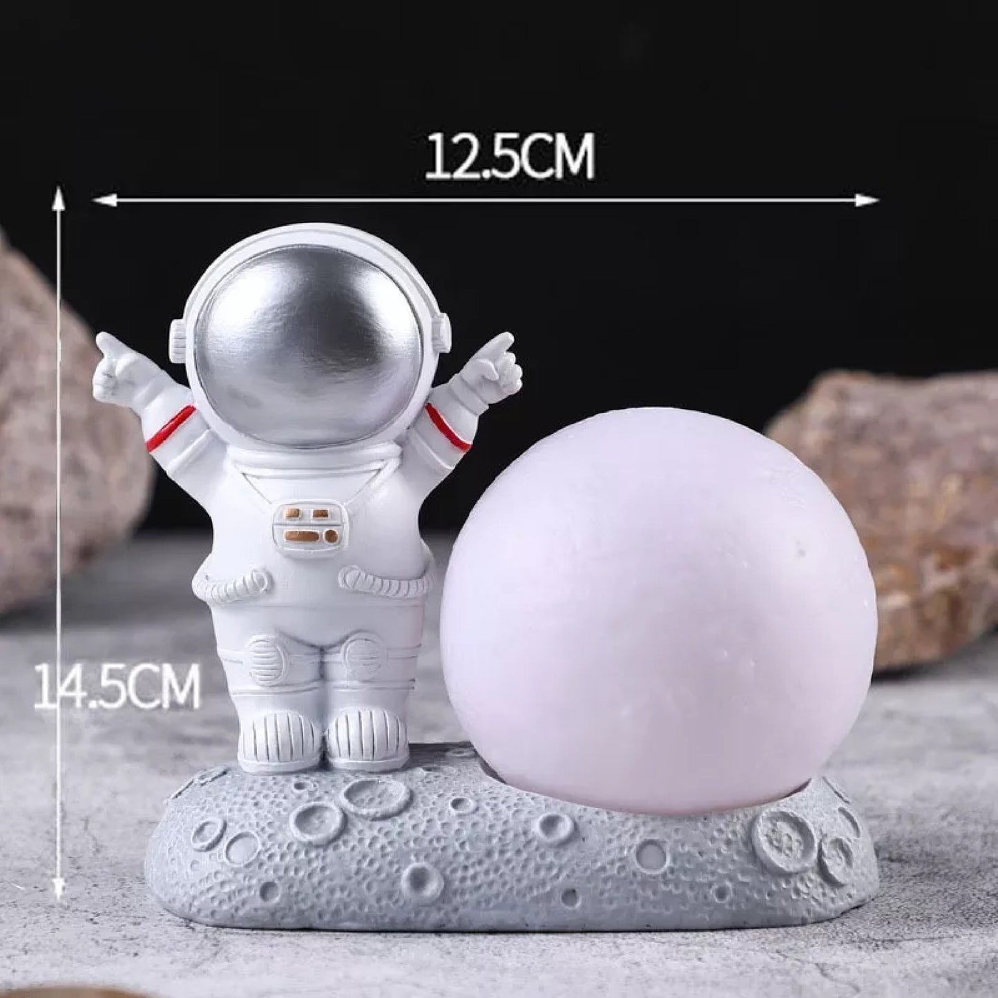 Lámpara Velador Luz De Noche Astronauta