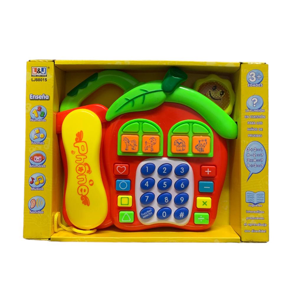 Teléfono Musical Didáctico Juguete