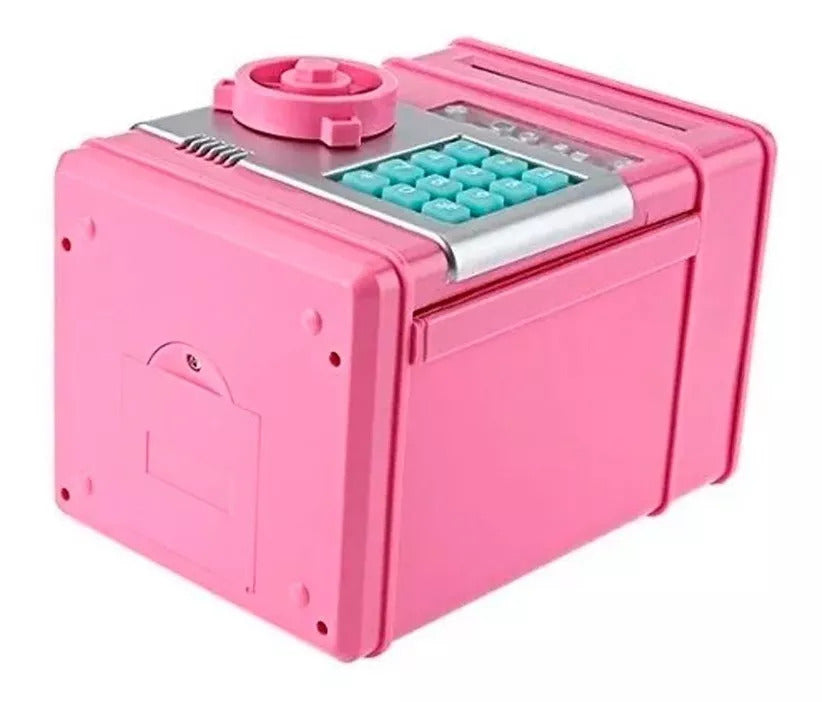 Alcancia Electronica Tipo Caja Fuerte Ju