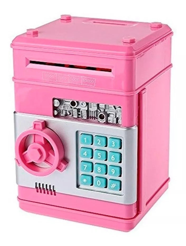 Alcancia Electronica Tipo Caja Fuerte Ju