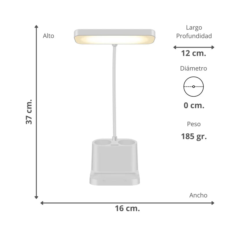 Lámpara LED Para Escritorio Recargable