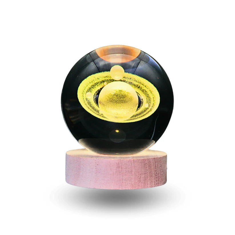 Lampara Bola De Cristal LED RGB Colores