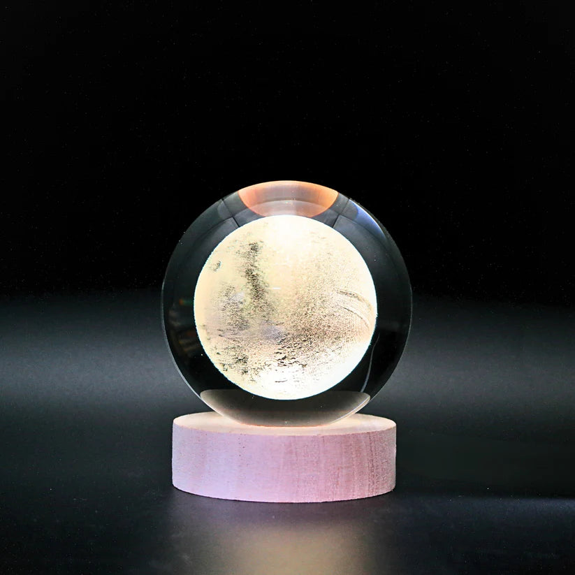 Lampara Bola De Cristal LED RGB Colores