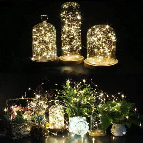 luz hada de 20 metros cálida