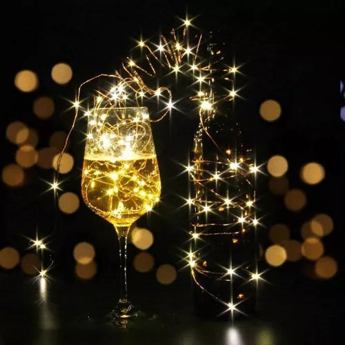 luz hada de 20 metros cálida