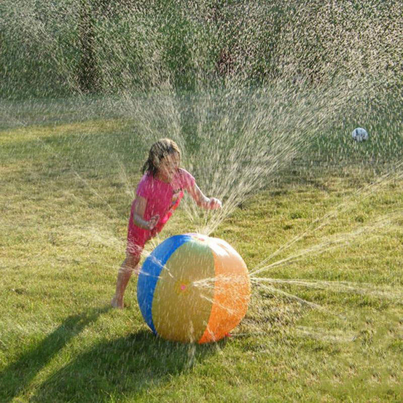 Pelotaa Inflable Lanza Agua Chorros Verano