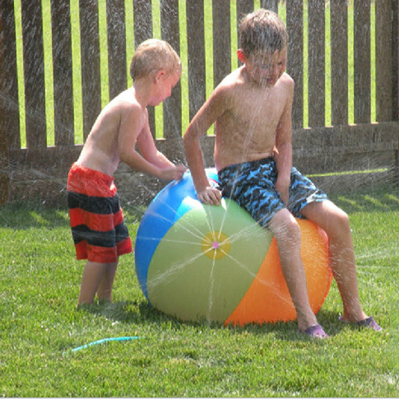 Pelotaa Inflable Lanza Agua Chorros Verano