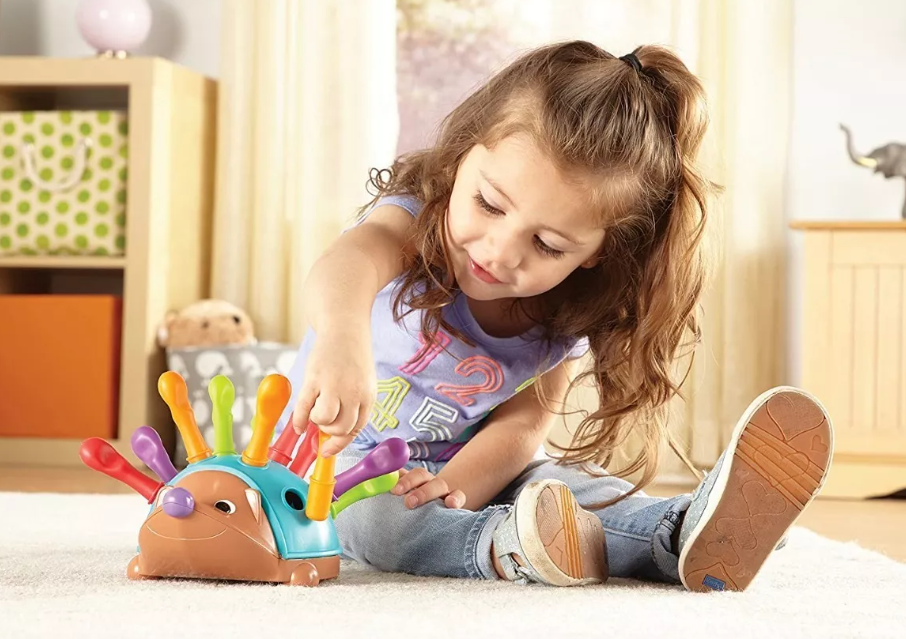 JUGUETE ERIZO MOTRICIDAD FINA MONTESSORI