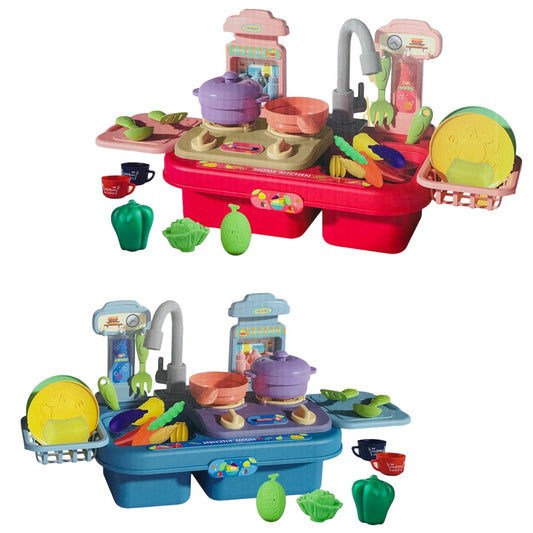 Juguete Lavaplatos Cocina Con Agua unisex