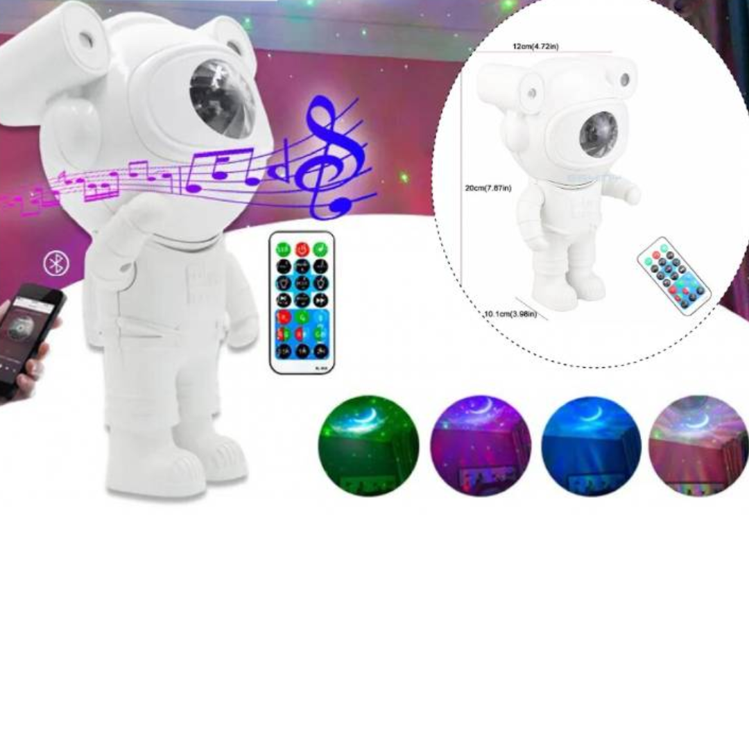 Proyector De Galaxia Astronauta Parlante