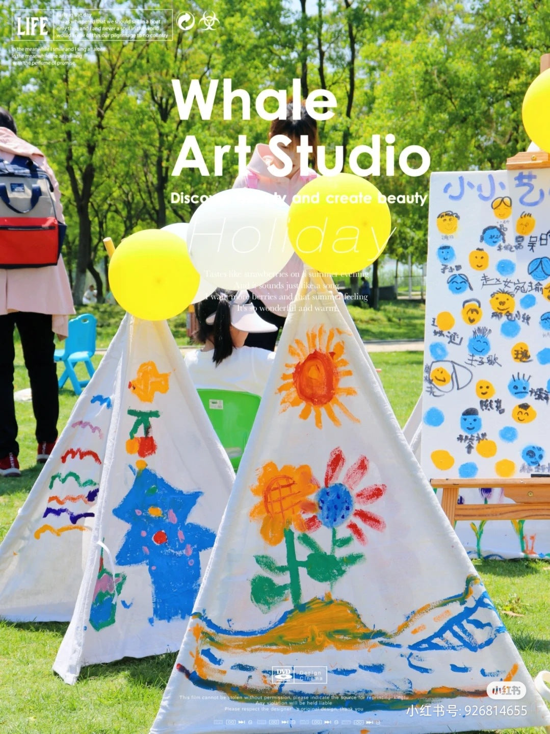 Tipi infantil para pintar