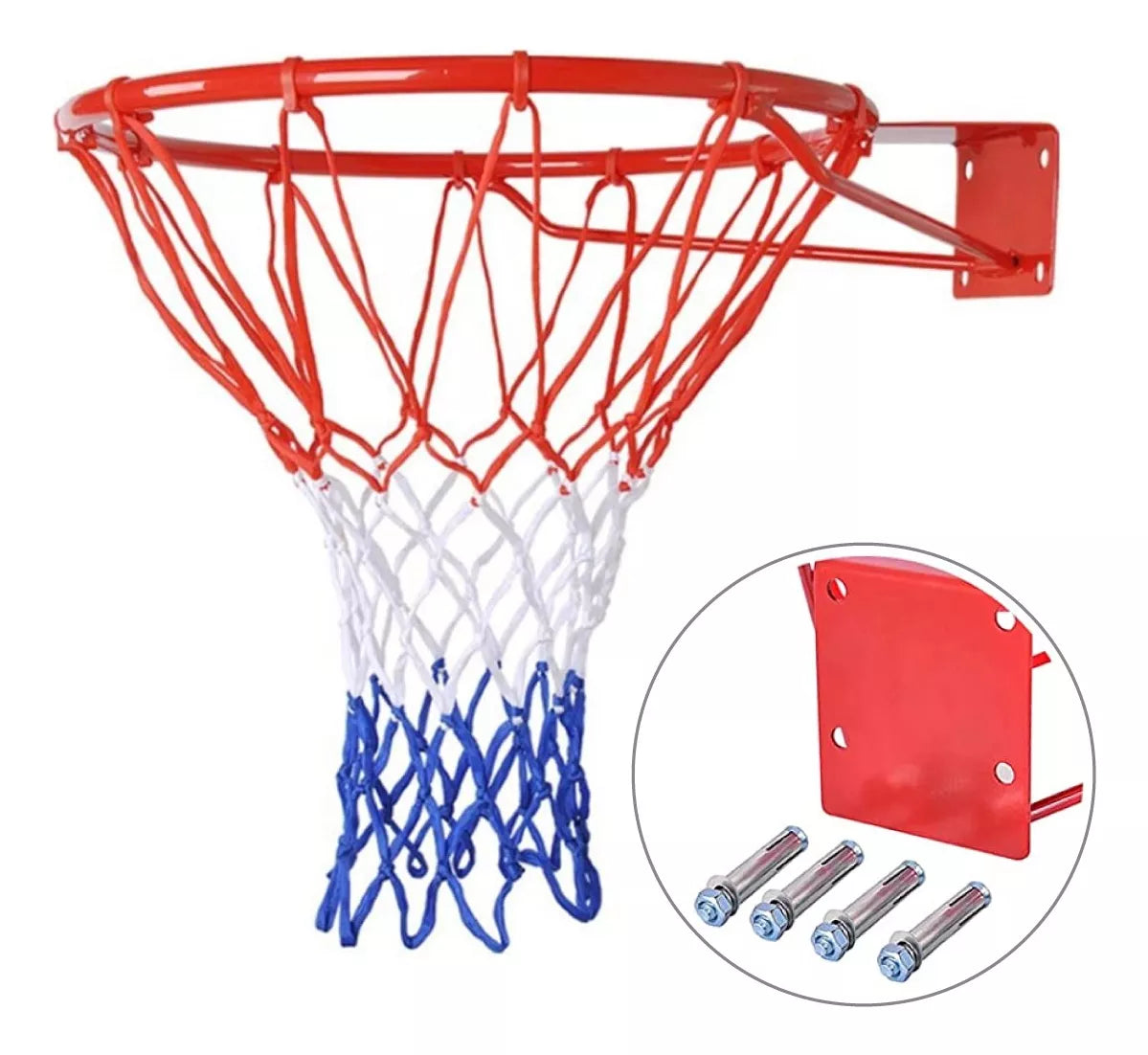 Aro Basquetbol Profesional 45 Cm Malla