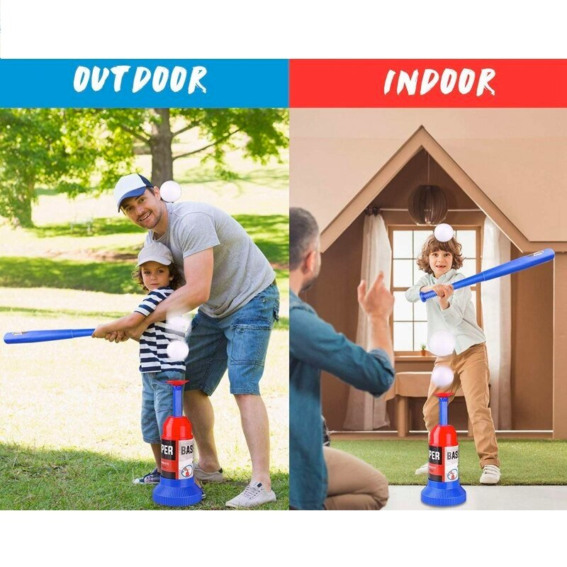 SET BATE DE BEISBOL LANZADOR DE PELOTA