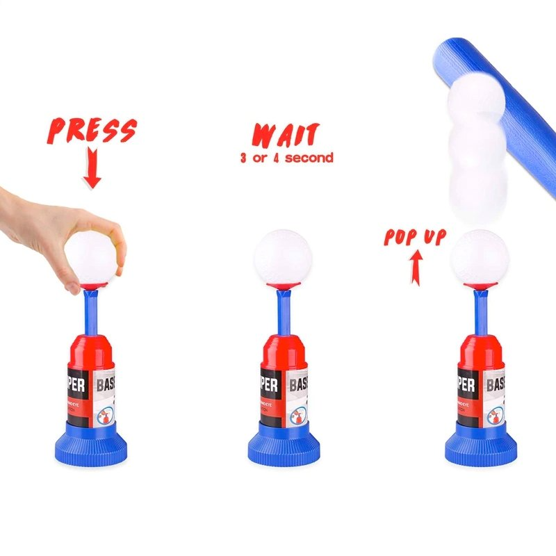 SET BATE DE BEISBOL LANZADOR DE PELOTA