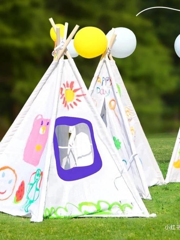 Tipi infantil para pintar