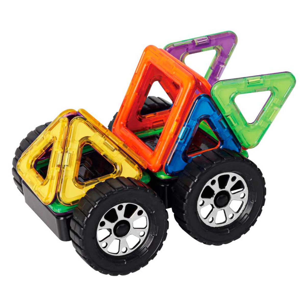 Juego de Bloques Magnéticos Mini Auto