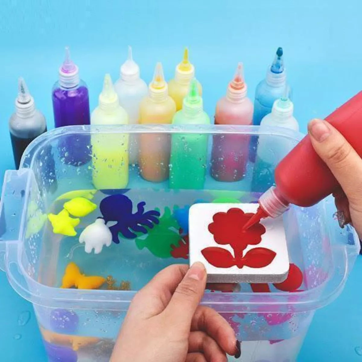 Kit Elfo De Agua Mágico 9 Colores 60 ml