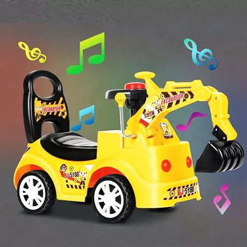 Correpasillo Retroexcavadora Con Luces y Sonidos