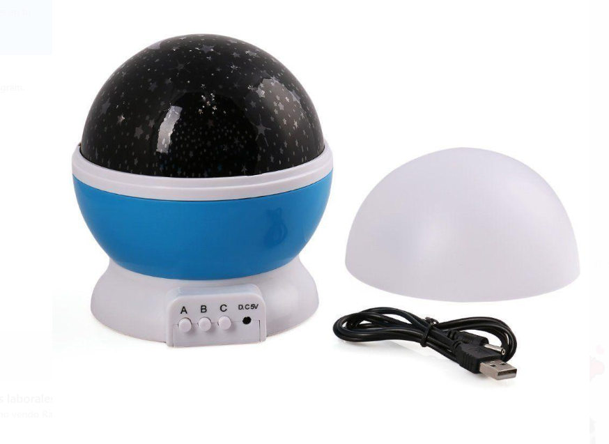 PROYECTOR DE GALAXIA CON MUSICA