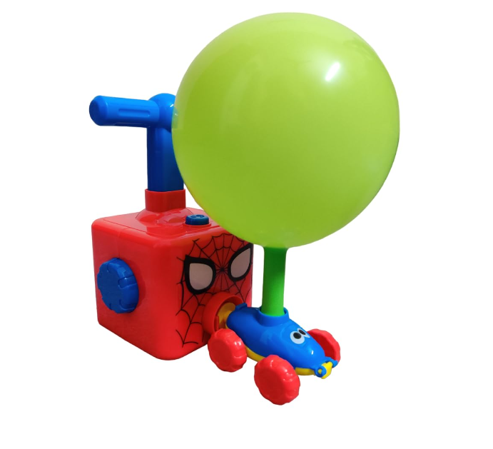 Juguete auto impulsado por globo