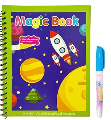 LIBRO MAGICO PINTURA AL AGUA