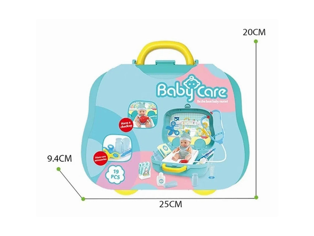 Maletin Doctor Con Muñeco Y Accesorios