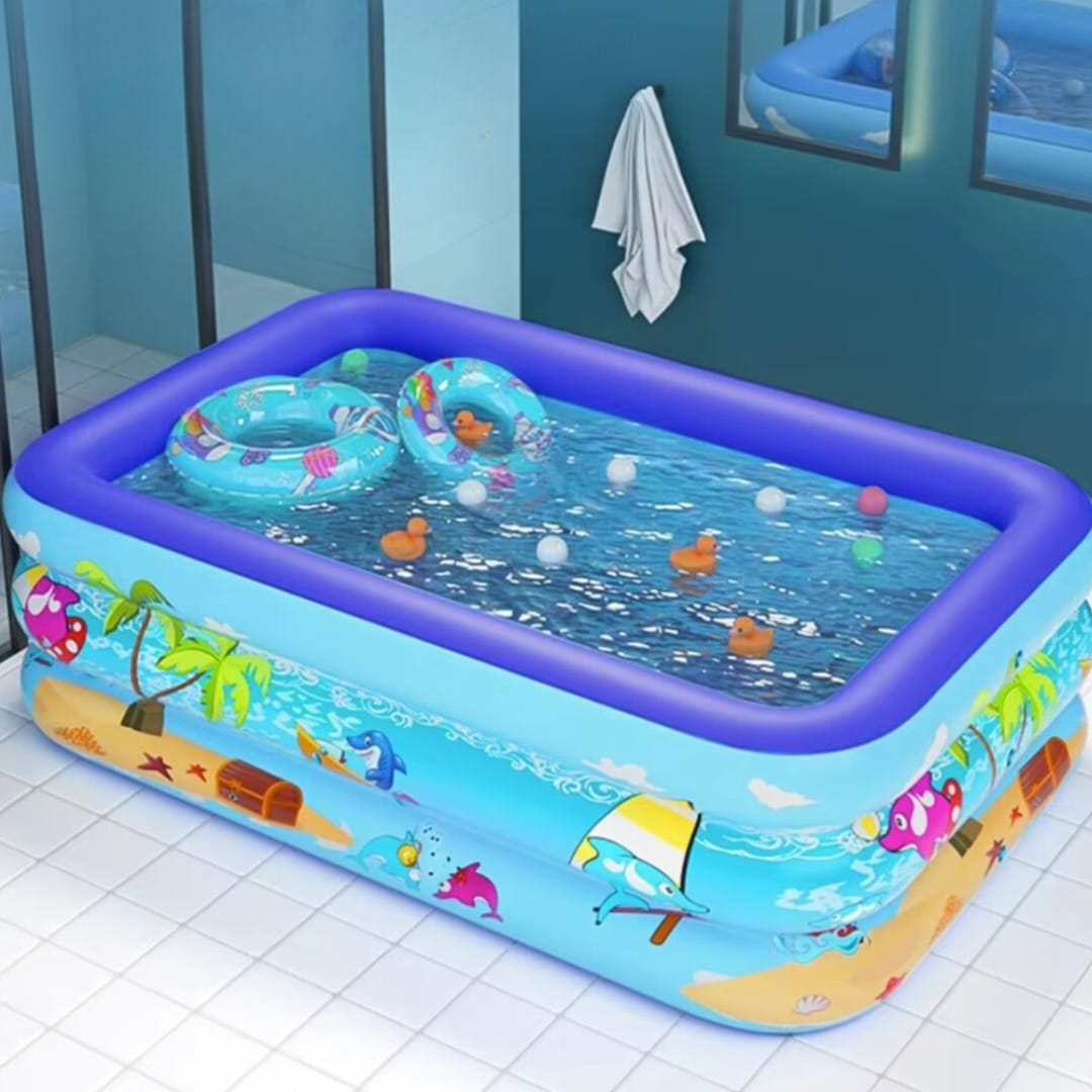 Piscina Inflable Niños Rectangular diseños
