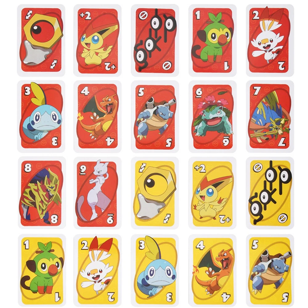 Juego Cartas Uno Pokemon