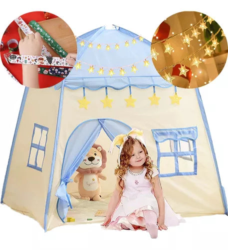 Casita de Juegos Plegable para Niños