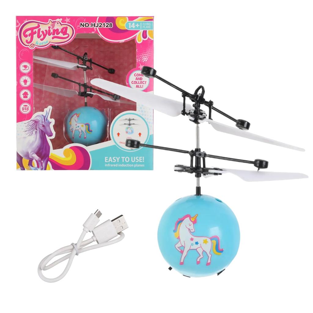Volador Drone Mini Sensor Led Unicornio